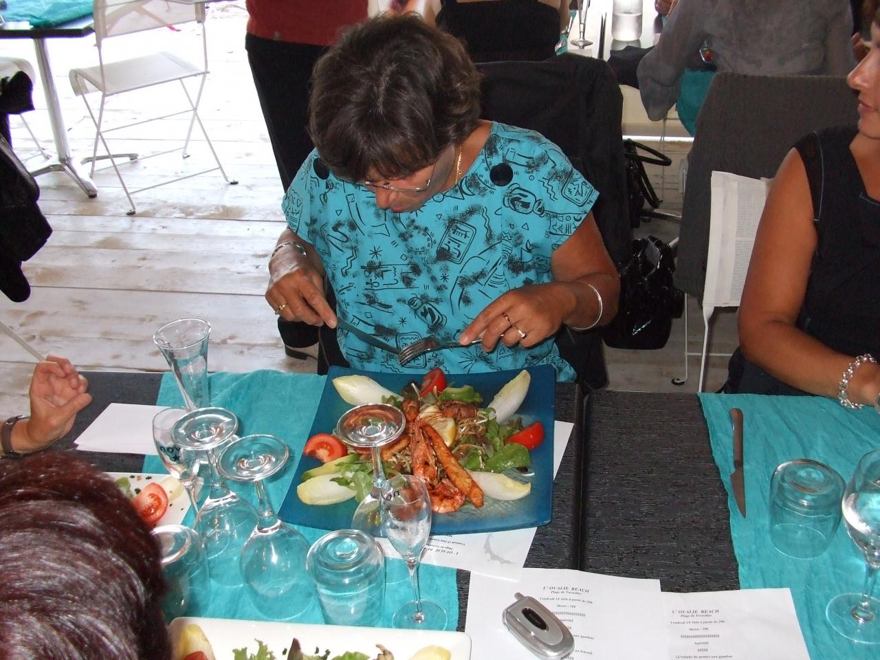 repas torreilles l' ovalie Beach 19 Juin 2009