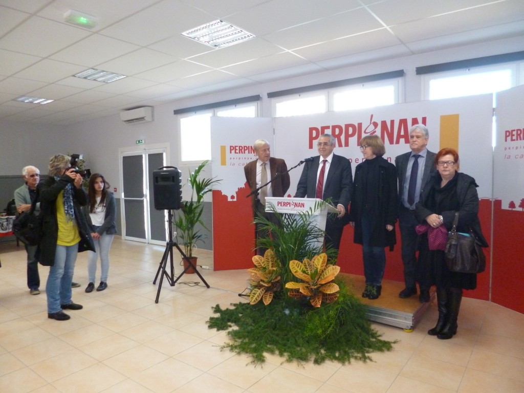 Inauguration de l'extension de la salle